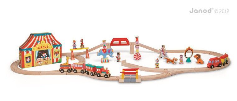 Cyrk kolejka drewniana - zestaw | ZabawkiRozwojowe.pl Cyrk kolejka drewniana - zestaw | ZabawkiRozwojowe.pl