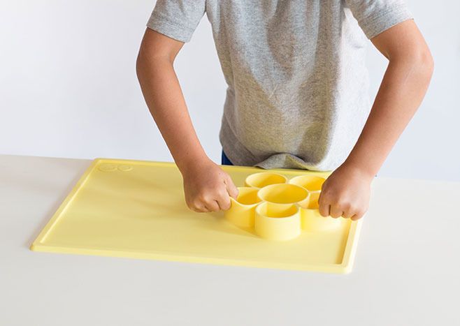 Silikonowa mata z pojemniczkami Silikonowa mata z pojemniczkami
