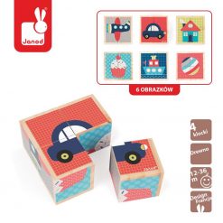 Klocki drewniane Puzzle