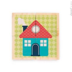 Klocki drewniane Puzzle