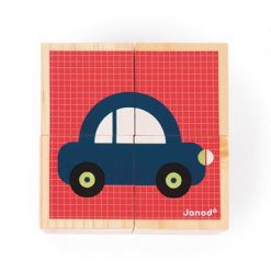 Klocki drewniane Puzzle