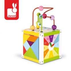 Kostka edukacyjna drewniana