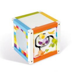 Kostka edukacyjna drewniana