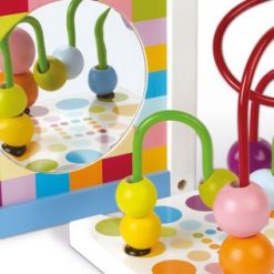 Kostka edukacyjna drewniana