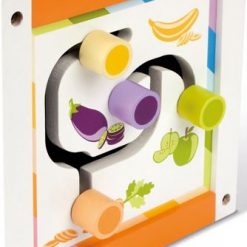 Kostka edukacyjna drewniana