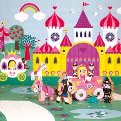 Drewniany zestaw dla dzieci - Księżniczka | ZabawkiRozwojowe.pl