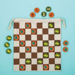 Gra szachy/warcaby Potężne dinozaury