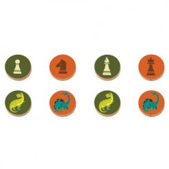 Gra szachy/warcaby Potężne dinozaury