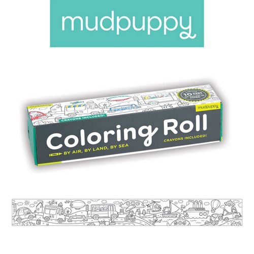 Kolorowanka w rolce z kredkami Środki transportu Kolorowanka w rolce z kredkami Środki transportu