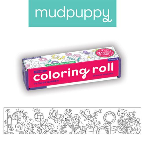 Kolorowanka w rolce Ogród Kolorowanka w rolce Ogród