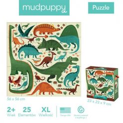 Puzzle podłogowe Jumbo Potężne dinozaury