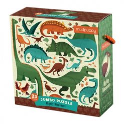 Puzzle podłogowe Jumbo Potężne dinozaury