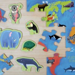 Puzzle zestaw „Zwierzęta Świata”