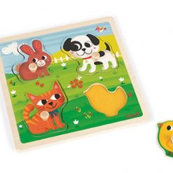 Puzzle sensoryczne Moje pierwsze zwierzątka