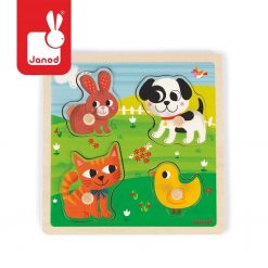 Puzzle sensoryczne Moje pierwsze zwierzątka