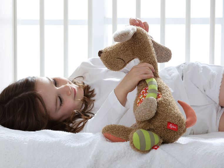 Brązowy pies Patchwork Sweety Brązowy pies Patchwork Sweety