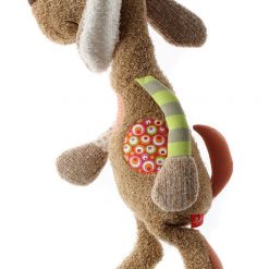 Brązowy pies Patchwork Sweety