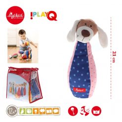 Miękkie kręgle z grzechotką