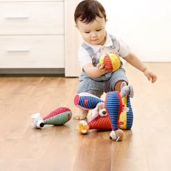 Miękkie kręgle z grzechotką