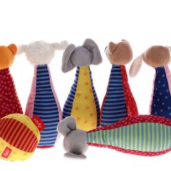 Miękkie kręgle z grzechotką