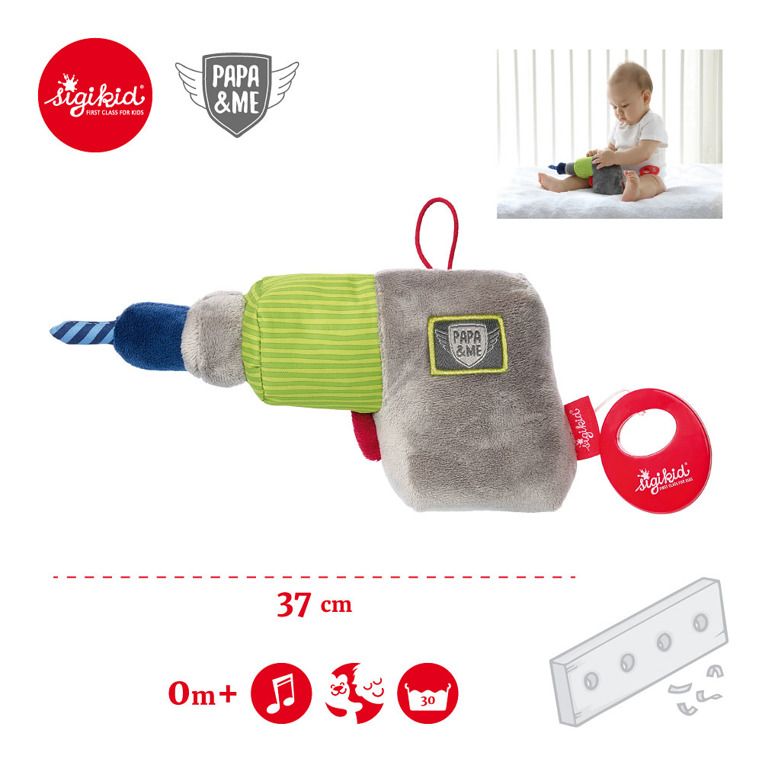 Pluszowa wiertarka z pozytywką Pluszowa wiertarka z pozytywką