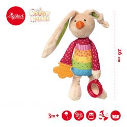 Przytulanka aktywizująca Królik Rainbow