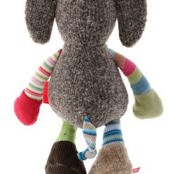 Szaro-beżowy słoń Patchwork Sweety