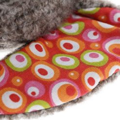 Szaro-beżowy słoń Patchwork Sweety