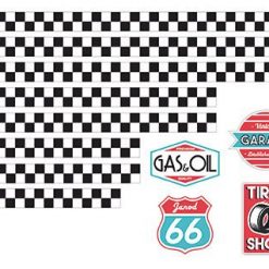 Drewniana stacja benzynowa z garażem