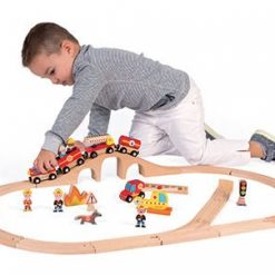 Kolejka drewniana Straż pożarna