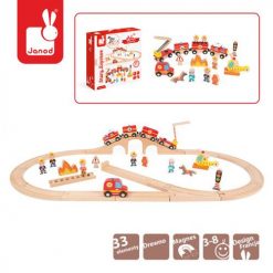 Kolejka drewniana Straż pożarna