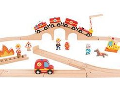 Kolejka drewniana Straż pożarna