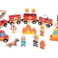 Kolejka drewniana Straż pożarna