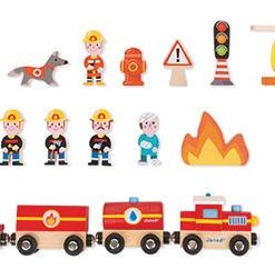 Kolejka drewniana Straż pożarna