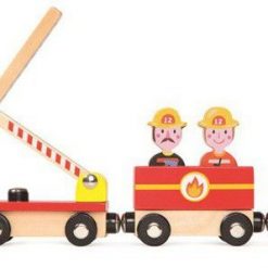 Pociąg drewniany Straż pożarna