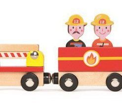 Pociąg drewniany Straż pożarna