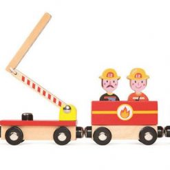 Pociąg drewniany Straż pożarna