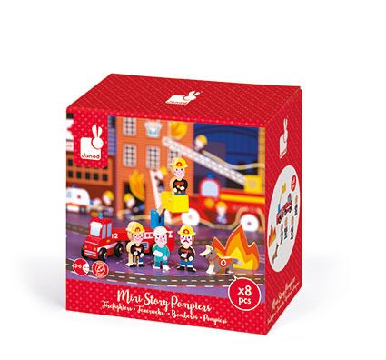 Drewniany zestaw Strażacy Drewniany zestaw Strażacy