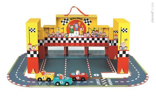 Tor Wyścigowy w Walizce Drewniany tor wyścigowy w walizce dla dzieci | ZabawkiRozwojowe.pl