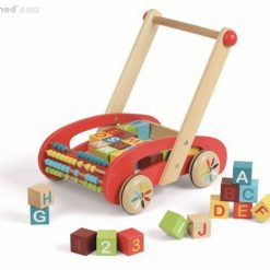 Wózek chodzik z klockami