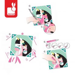 Zestaw artystyczny Kreatywny Piasek Koniki