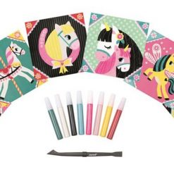 Zestaw artystyczny Kreatywny Piasek Koniki