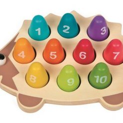 Drewniana układanka Jeż