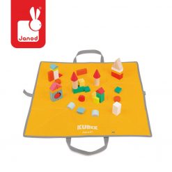 Klocki drewniane z matą