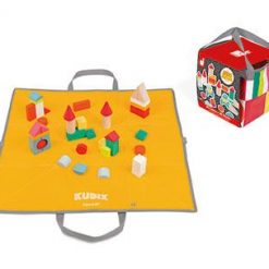 Klocki drewniane z matą