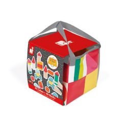 Klocki drewniane z matą