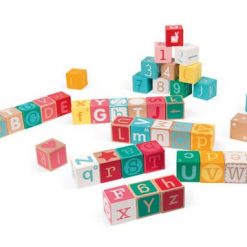 Klocki Drewniane Z Matą