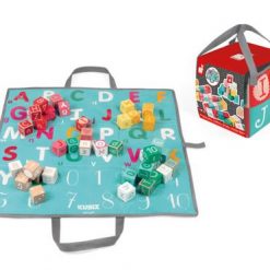 Klocki Drewniane Z Matą