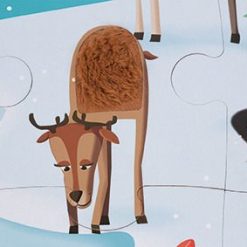 Puzzle sensoryczne Lodowa kraina