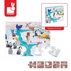 Puzzle sensoryczne Lodowa kraina